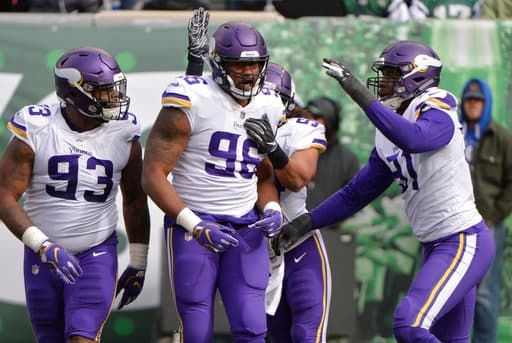 <b>5) Minnesota Vikings (4-2-1)</b>. Algunos podrían quitarle brillo a la victoria ante los Jets, pero recordemos que en casa perdieron contra Buffalo, por eso cada triunfo vale e importa demasiado.