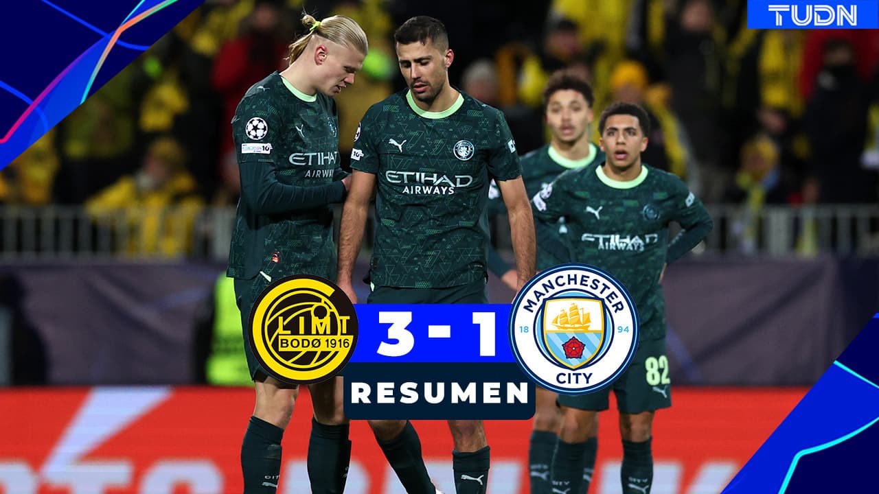 Bodo logra histórico primer triunfo en Champions con un baile al City
