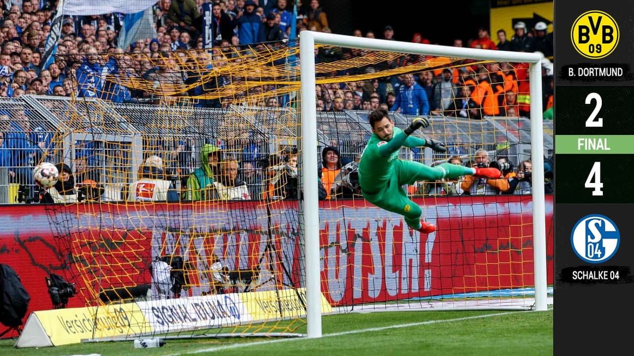 Bye-Bye Bundesliga: Borussia Dortmund, vapuleado por su verdadero némesis Schalke 04