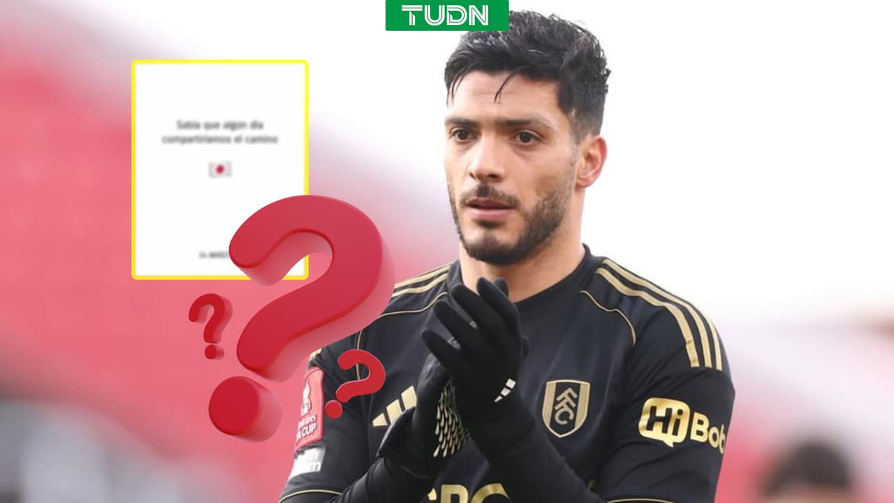 ¿Qué está pasando? Raúl Jiménez lanza enigmático mensaje 