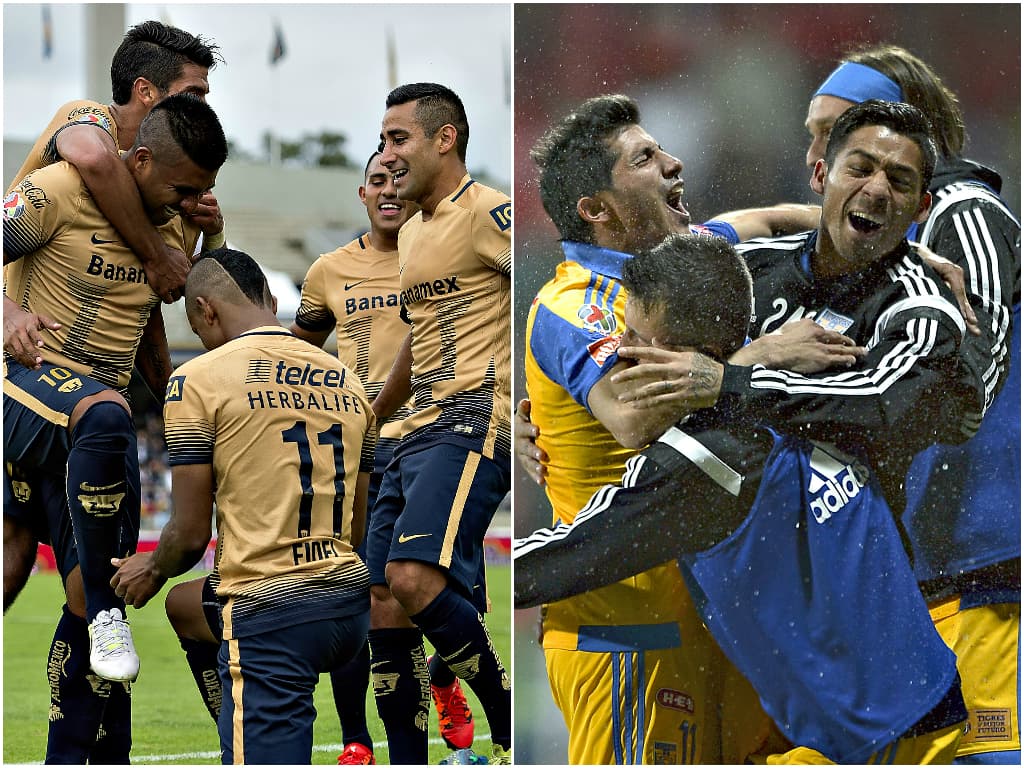Pumas y Tigres pelearán por el título del Apertura 2015 de la Liga MX, ambos conjuntos cuentan con grandes jugadores línea por línea y aquí hacemos una comparación entre los futbolistas