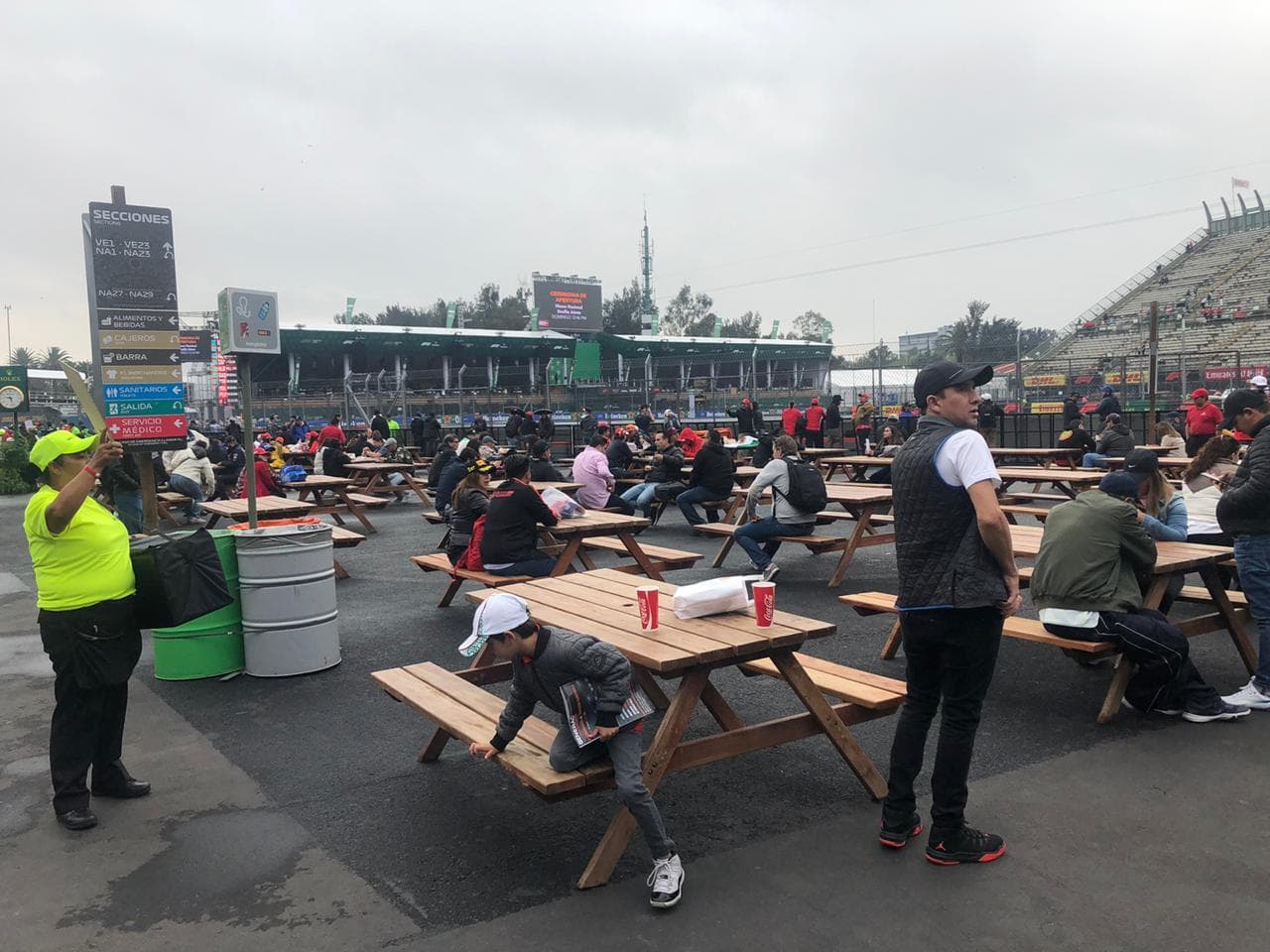 Color de las clasificatorias del GP de México.