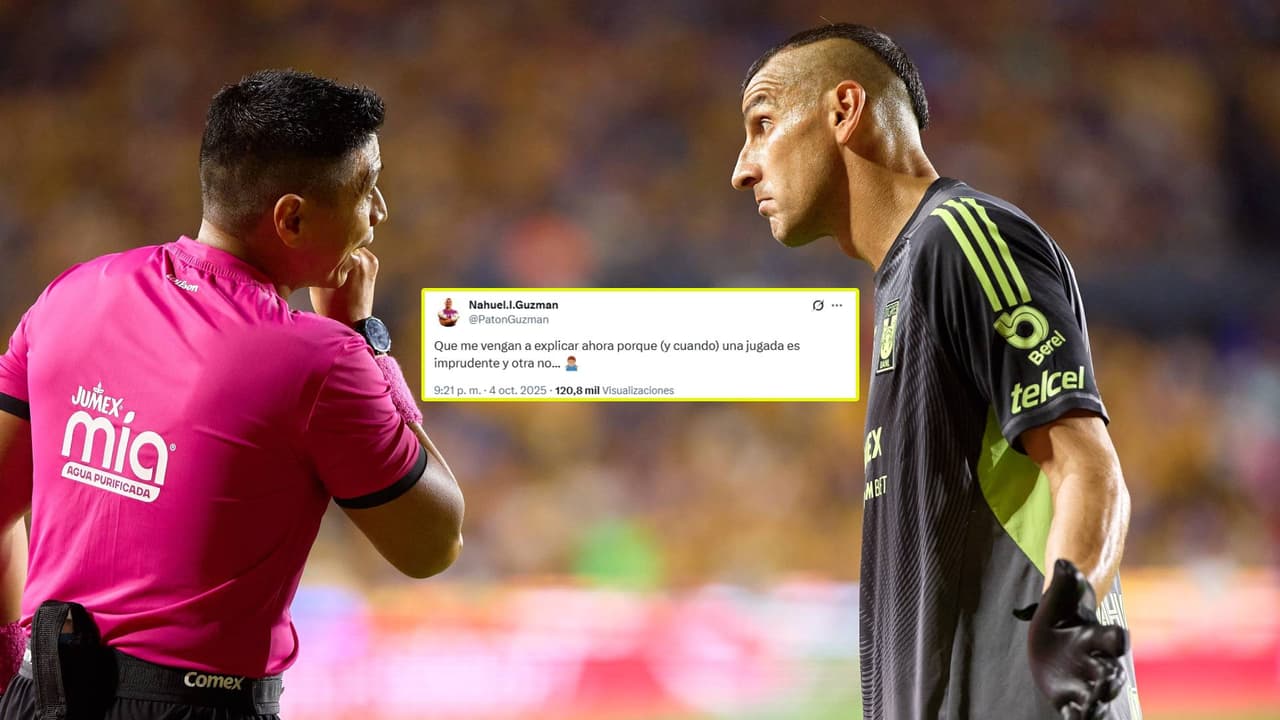 ¡Qué alguien me explique! ¿Nahuel cuestiona decisión arbitral?