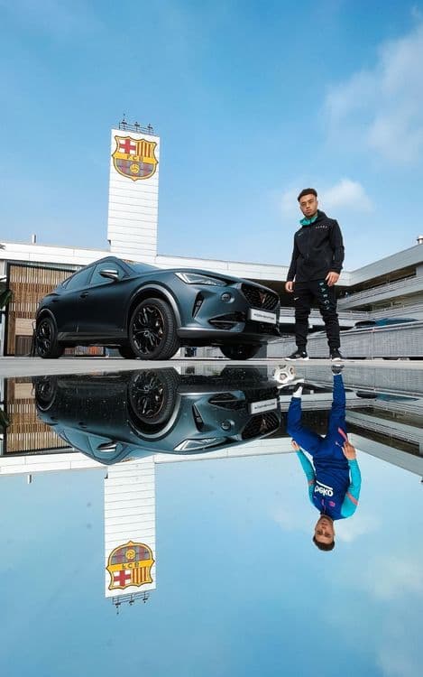 Ronald Araújo, Martin Braithwaite, Francisco Trincão, Riqui Puig y Óscar Mingueza eligieron el Formentor.