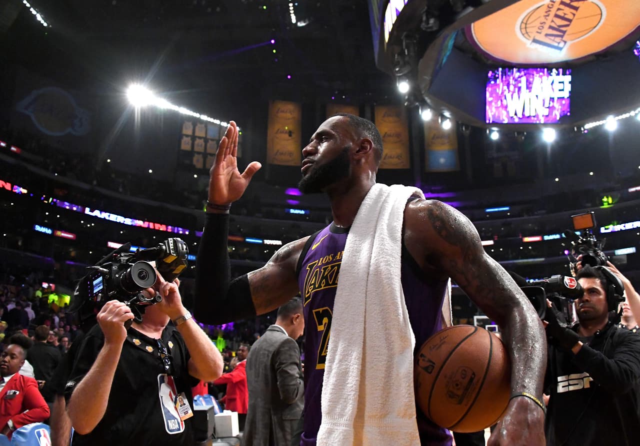 ¡Va por Jordan! Lebron James se metió en el Top 5 de los máximos anotadores de la NBA