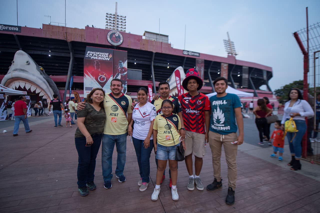Los fanáticos viven la antesala del duelo entre Veracruz y América por la Jornada 17 del Clausura 2019.