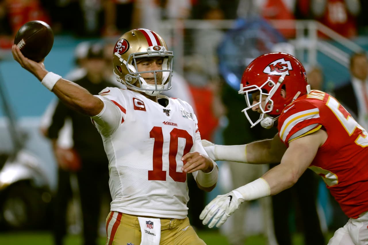 <b>10.- Jimmy Garoppolo (San Francisco 49ers)</b>
<br>27.5 millones de dólares