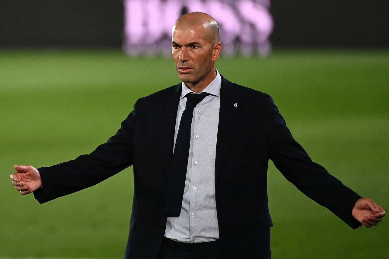 Zinedine Zidane niega que LaLiga esté definida para el Real Madrid