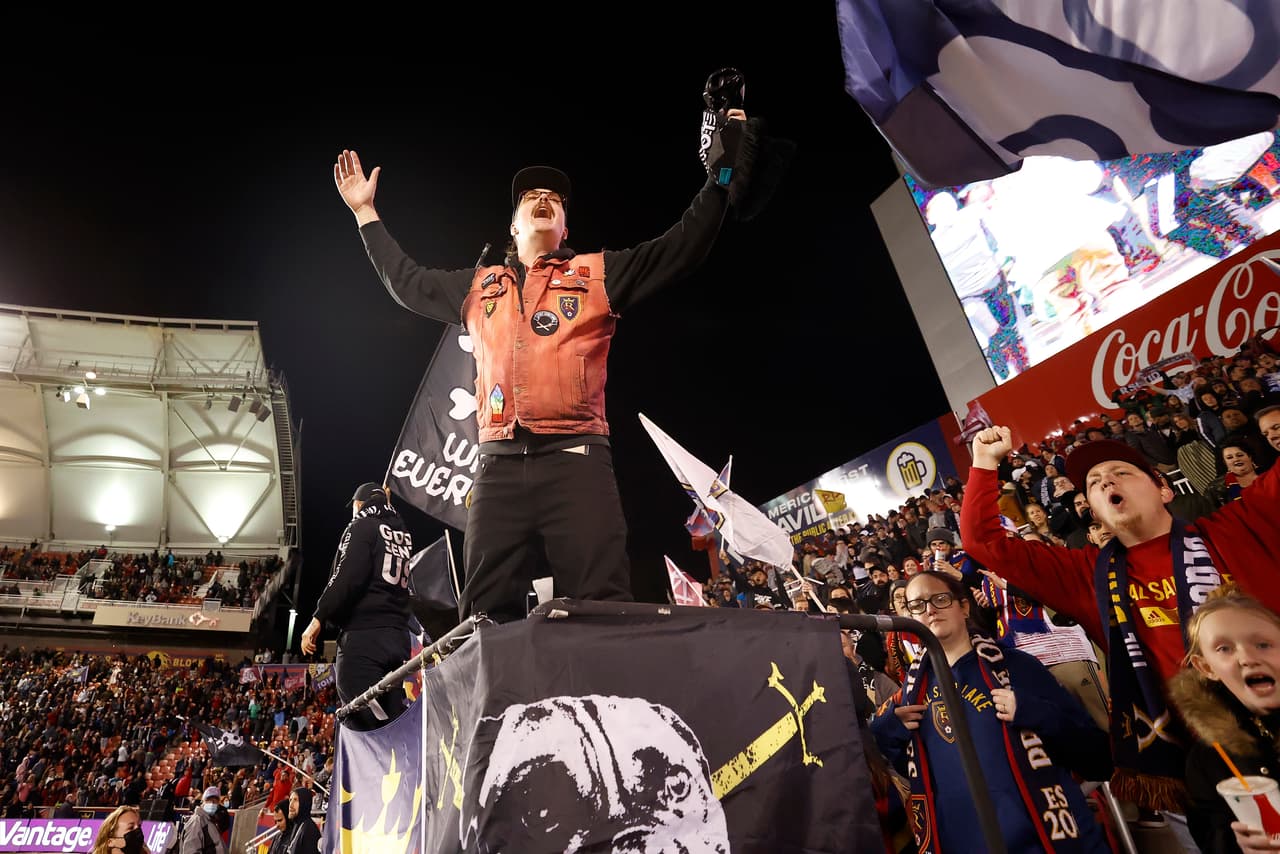 El Rio Tinto Stadium es una caldera.
<br>