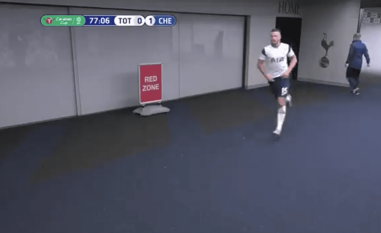 Eric Dier, de escaparse al baño a ser el MVP del partido