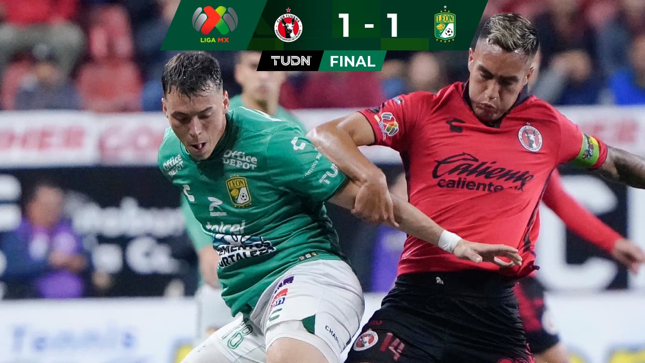 Resumen | Tijuana rescata en su casa el empate ante León