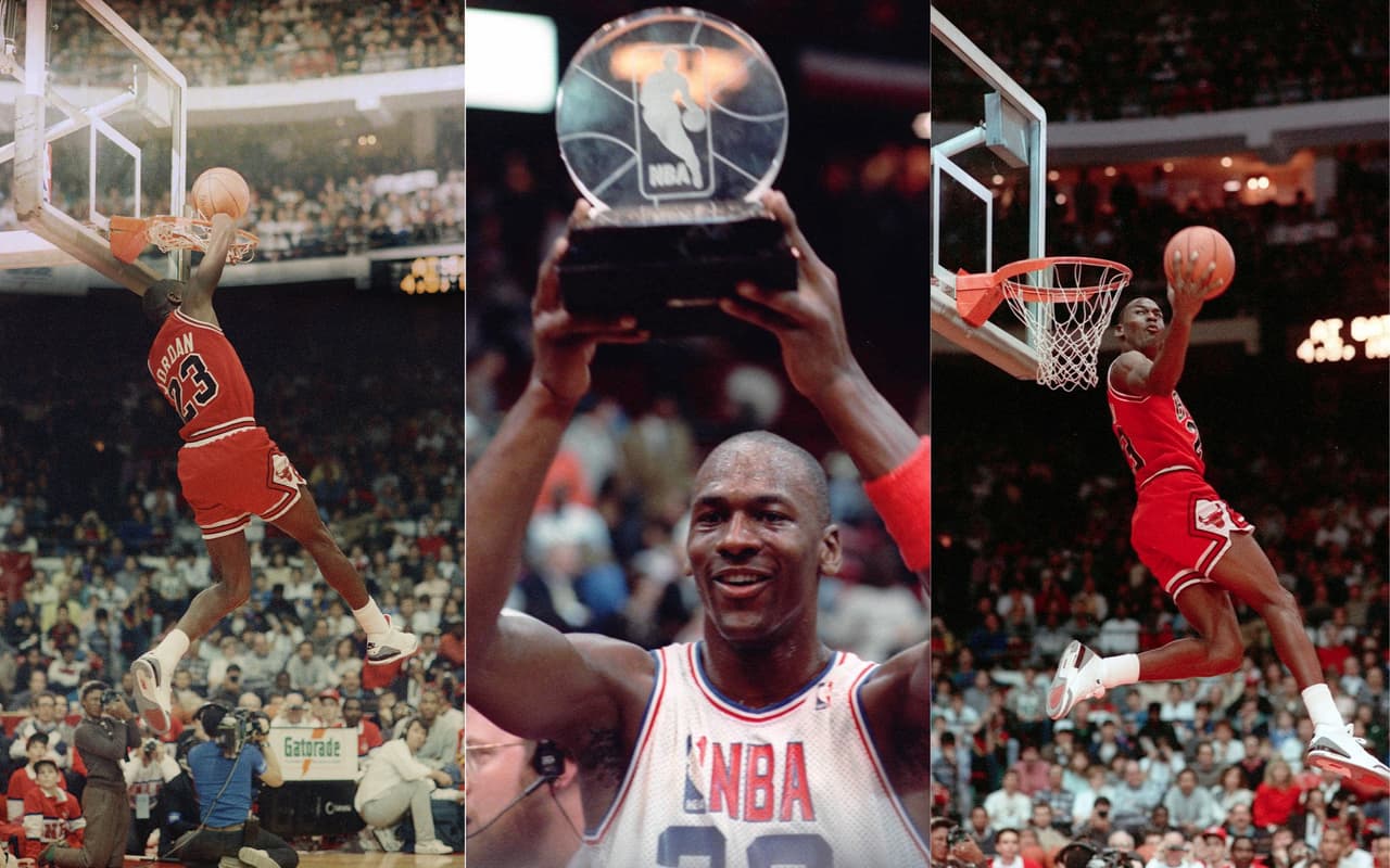 El All Star Game de NBA de 1988 pasó a la historia como la edición en la que tomó vuelo la leyenda de Michael como 'Air Jordan'.