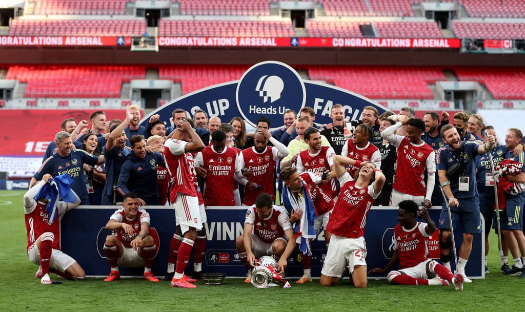 Las postales del Arsenal, campeón de la FA Cup | Así festejaron el título que les dio pase a la Europa League.