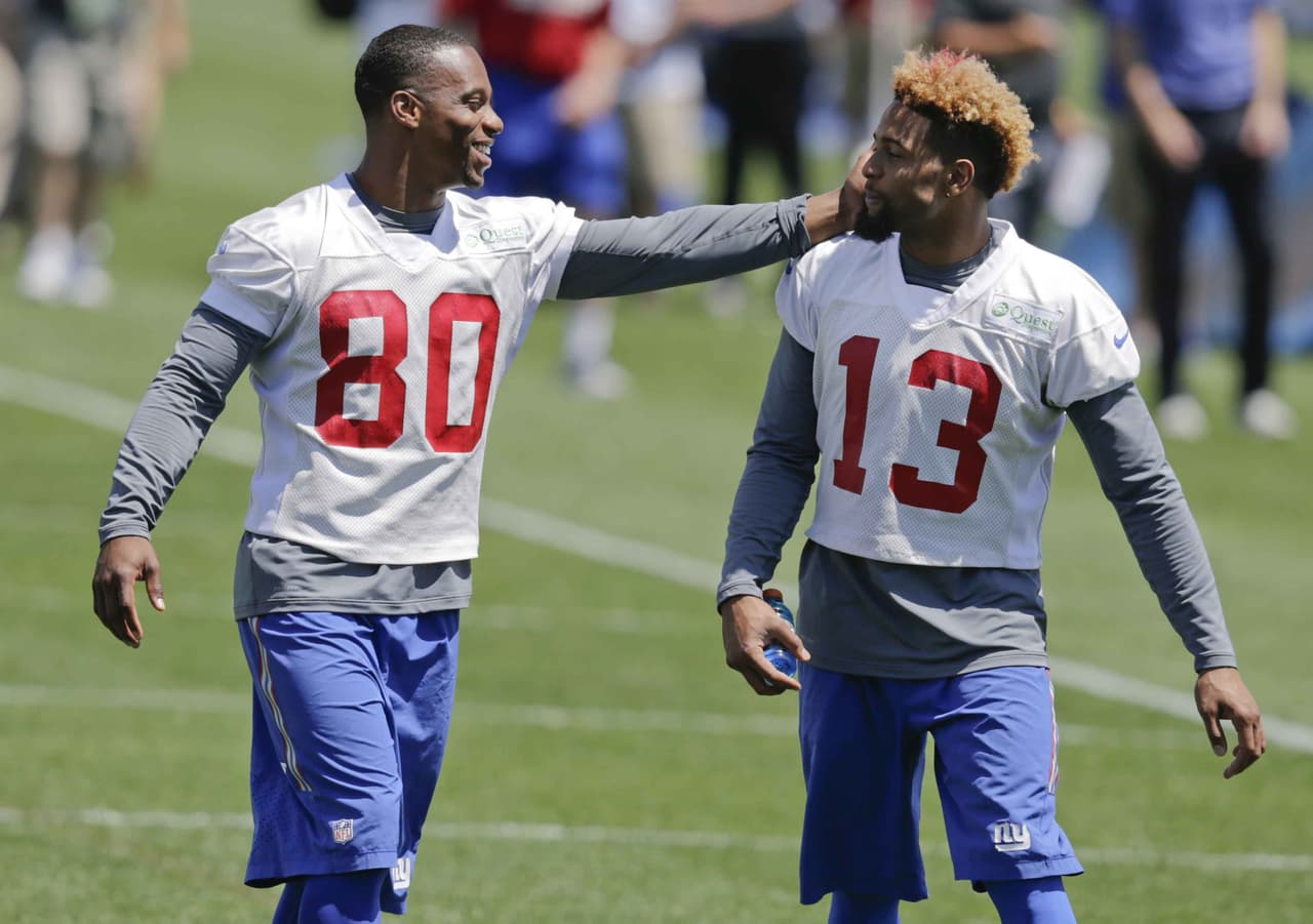 Odell Beckham y Víctor Cruz evitaron la lista PUP en inicio de 'training camp'