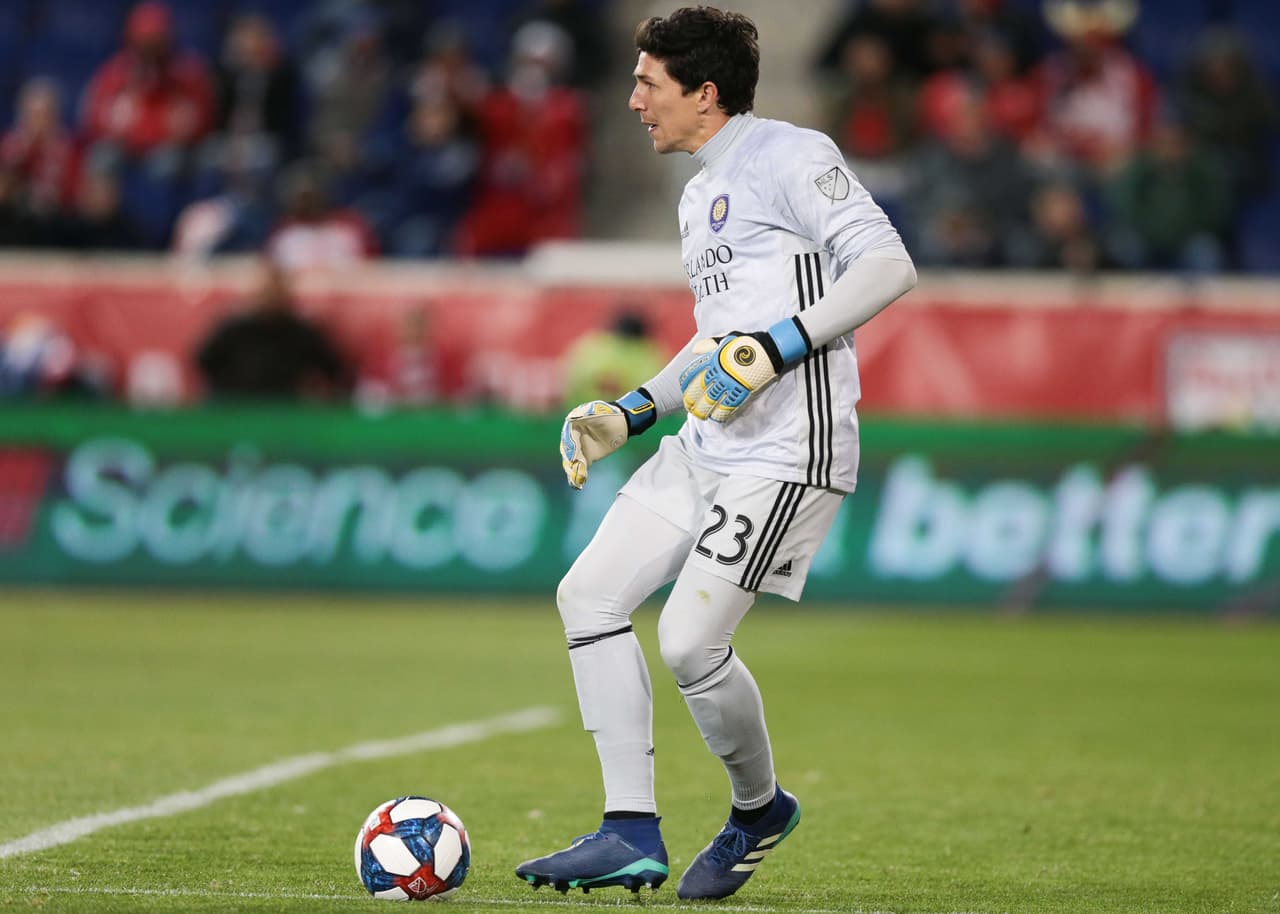 Kelly Rowe fue fundamental al mentaner el arco de Orlando City SC sin goles en el partido frente a New York Red Bulls.