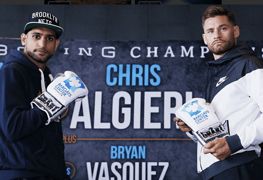 Khan y Algieri prometieron gran pelea.