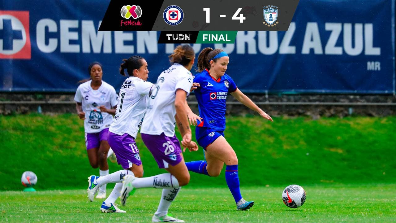 Pachuca Femenil golea en La Noria y confirma dominio ante Cruz Azul