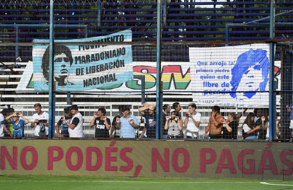 Gimnasia La Plata y Patronato empataron a un gol. Tercer empate del equipo de Diego Armando Maradona en este año.
