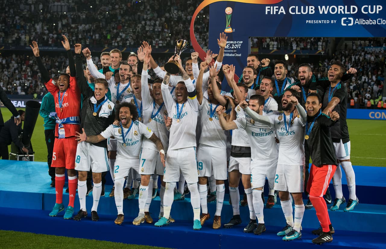 El equipo Merengue se convirtió en el primer bicampeón del Mundial de Clubes al vencer 1-0 al Gremio en la final. Y el festejo no se hizo esperar entre todas las figuras del conjunto español que consiguió su quinto título del 2017.
