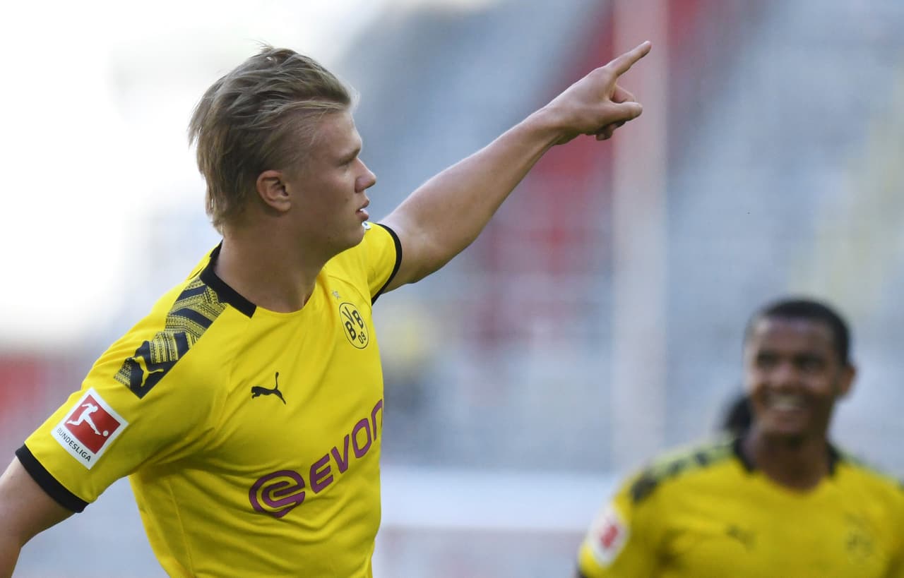 Fortuna Dusseldorf 0-1 Borussia Dortmund | Erling Haaland entró al terreno de juega para la segunda mitad y anotó el gol de la victoria al 90+6’.