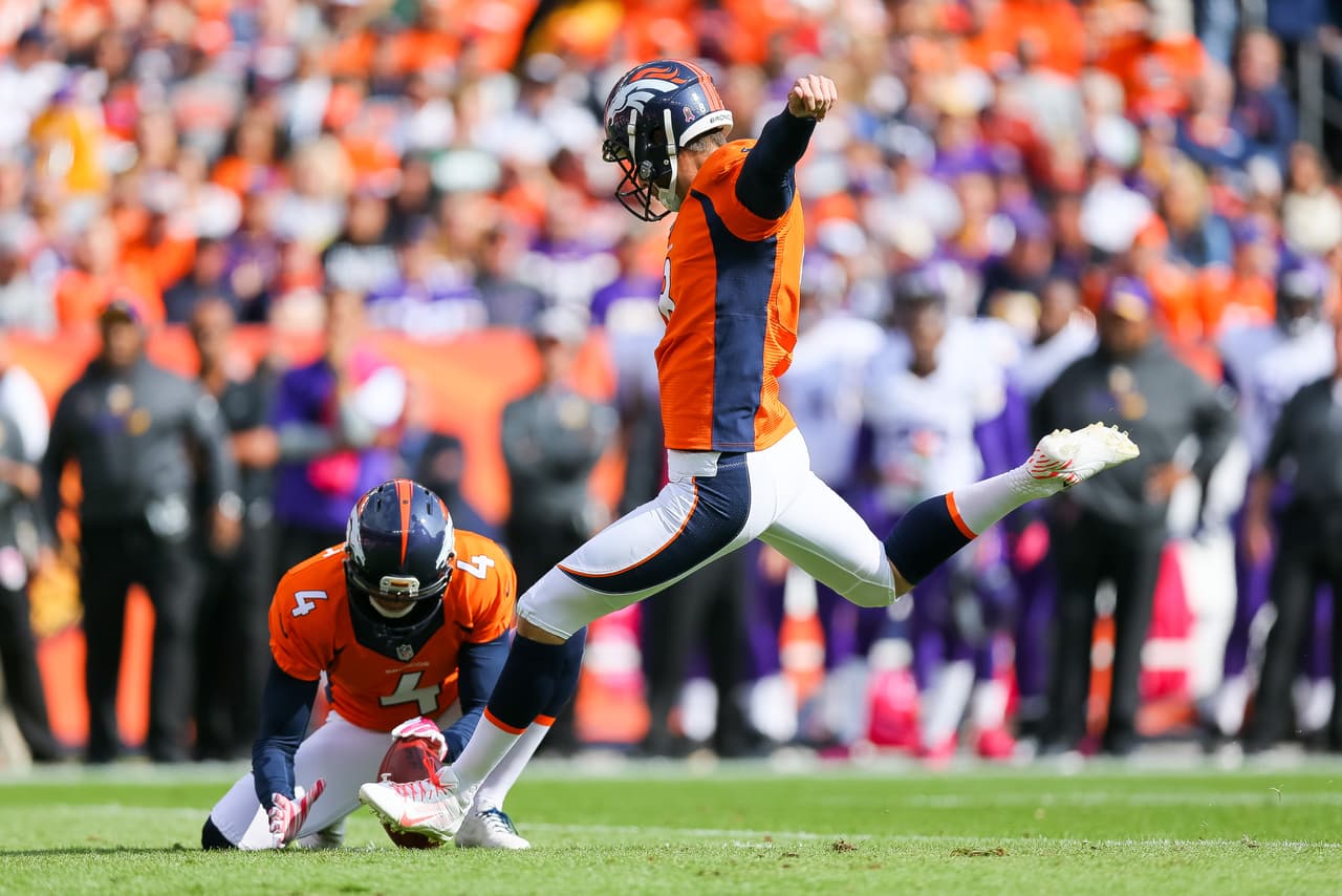 Jugador Equipos Especiales del Mes de Octubre AFC: K Brandon McManus, Denver Broncos