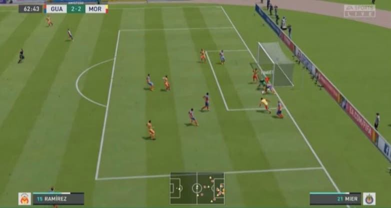 César Huerta le da una cucharada de su propia medicina a Raul Gudiño y con una voltereta se lleva los tres puntos en el cierre de la jornada 12 de la eLiga MX.