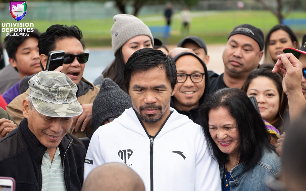 Manny Pacquiao y Adrien Broner se enfrentarán el sábado 19 de enero en el MGM Grand de Las Vegas por la faja AMB wélter del filipino.
