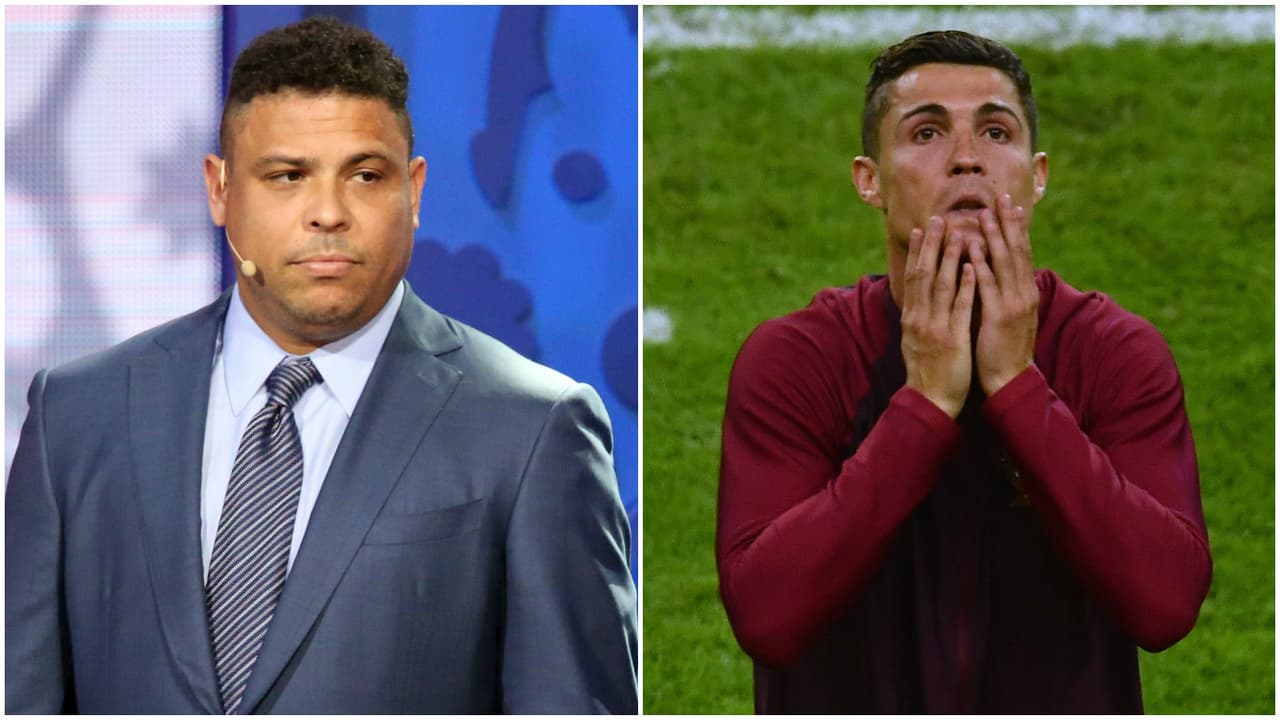 Ronaldo Nazario deja fuera de su once ideal a Cristiano Ronaldo