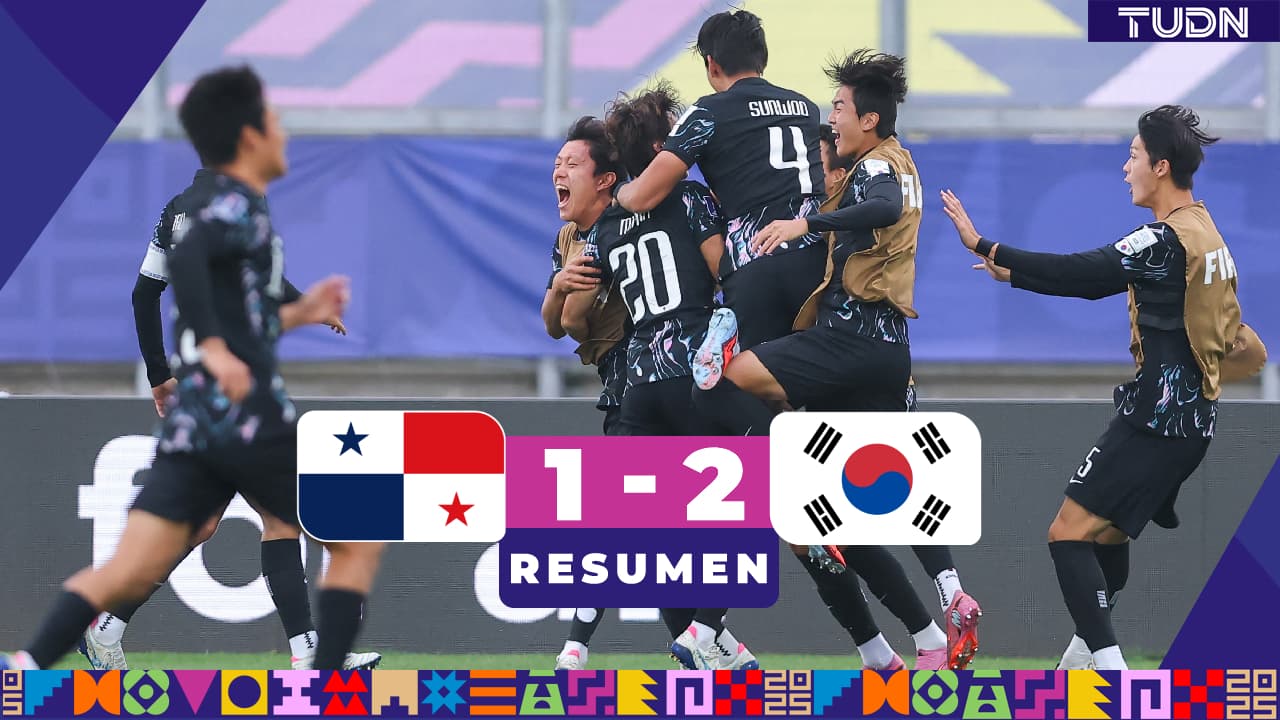 ¡Ni una victoria! Corea elimina a Panamá del Mundial Sub-20