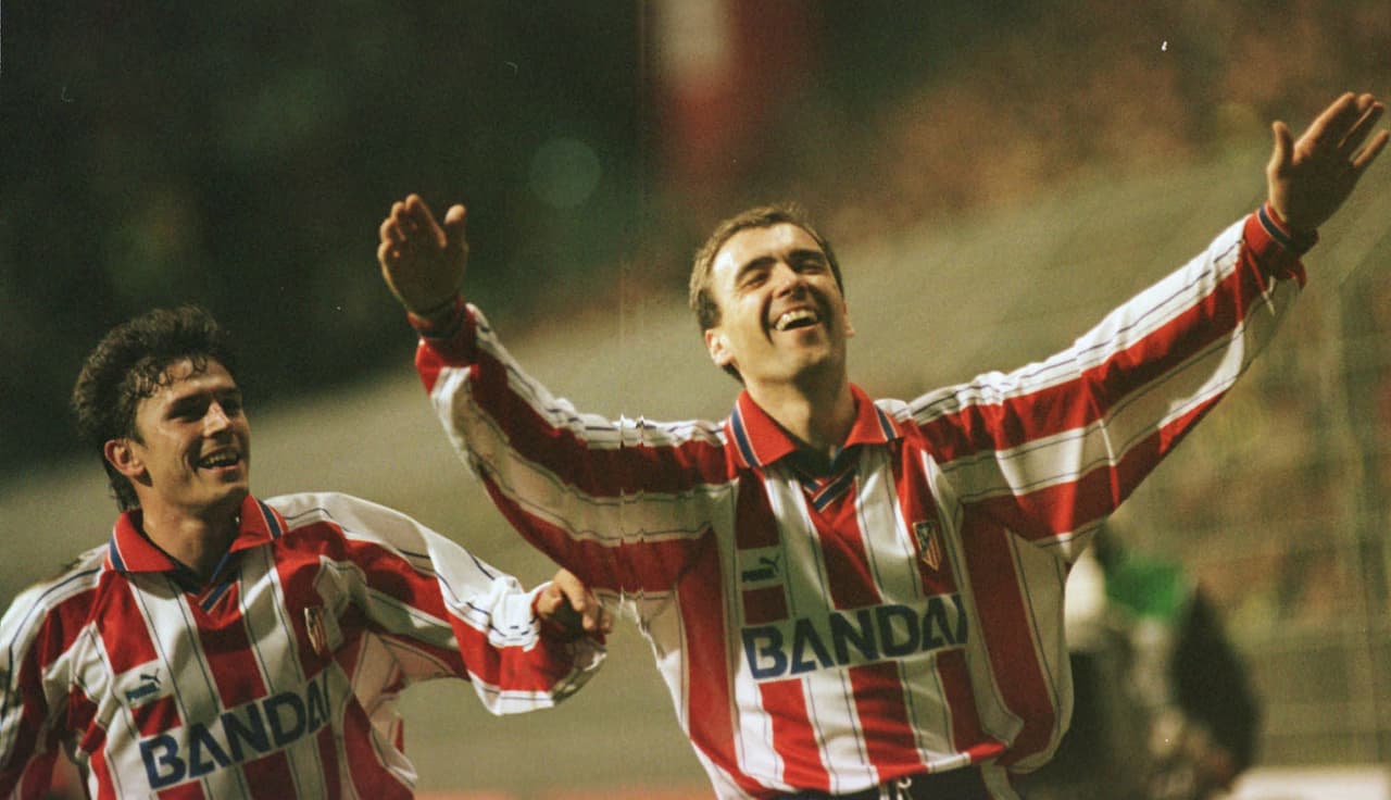 Temporada 1996/1997 - Milinko Pantic (Atlético de Madrid) con 5 goles.