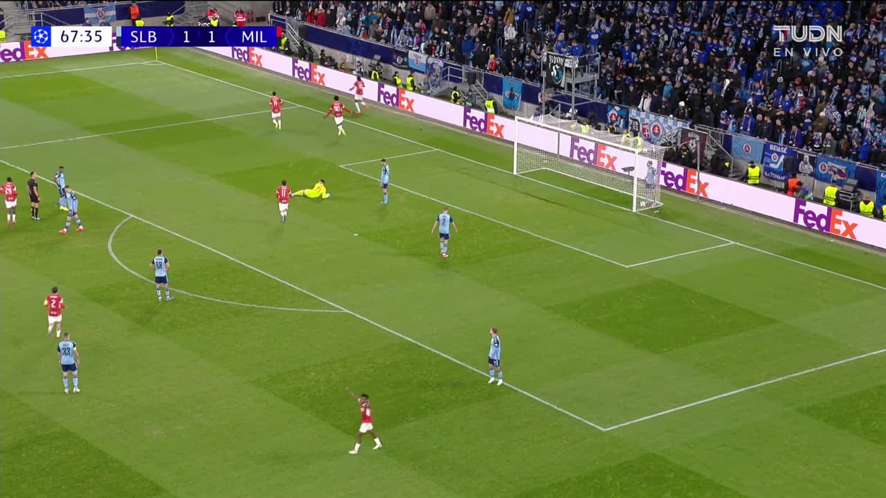 ¡Golazo del Milán! Pase sublime de Fofana y definición exquisita de Leao  