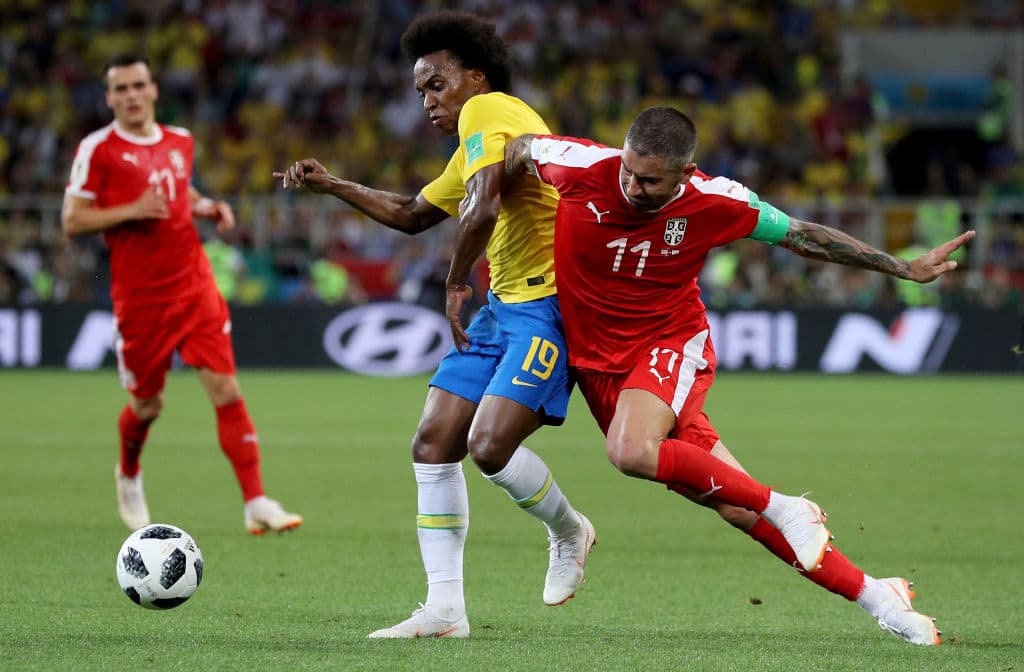 La segunda etapa tuvo la intención de Serbia por igualar el partido, pero sin mayor eficacia en su búsqueda de generar peligro.