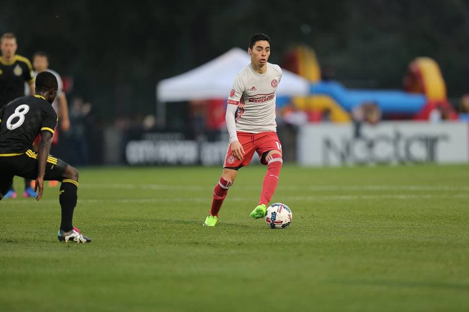 Miguel Almirón, fichaje estelar de Atlanta United FC. (Facebook | Atlanta United FC)