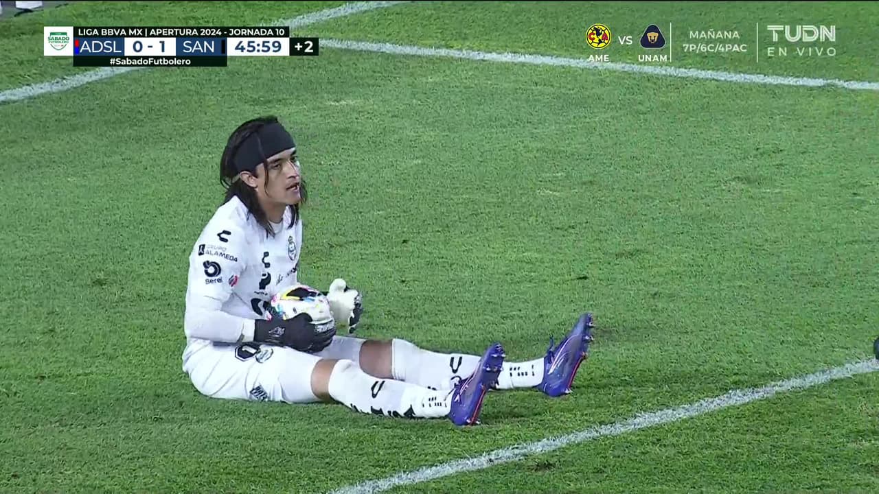 ¡TIRO ATAJADO! disparo por Ricardo Chávez.