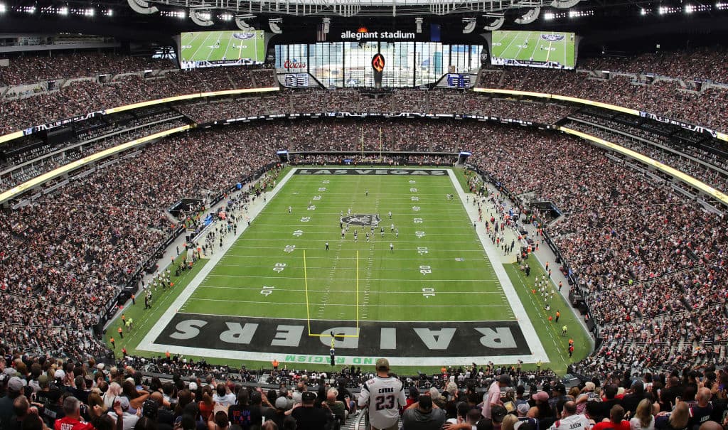 Allegiant Stadium es la casa de los Las Vegas Raiders desde 2020.