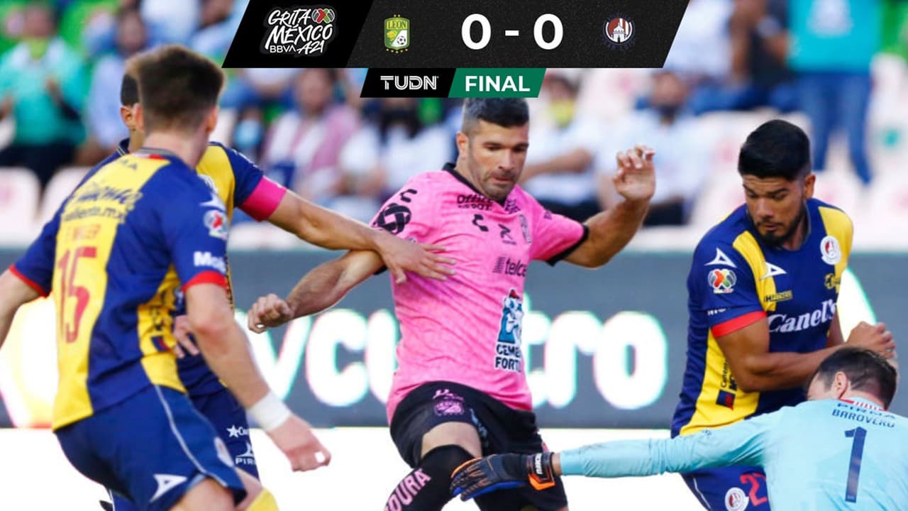 León y Atlético de San Luis no mueven ni la pizarra ni la tabla