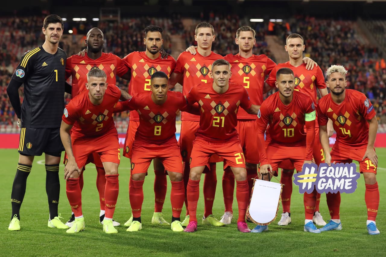 Bélgica goleó en casa San Marino con una actuación notable.