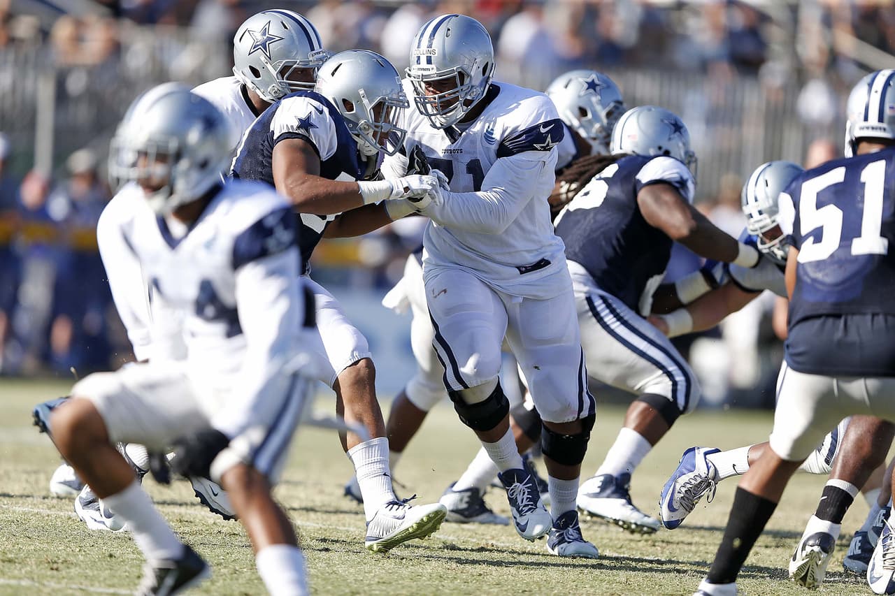 ESTE - Dallas Cowboys: La'el Collins, OG: Calificación A