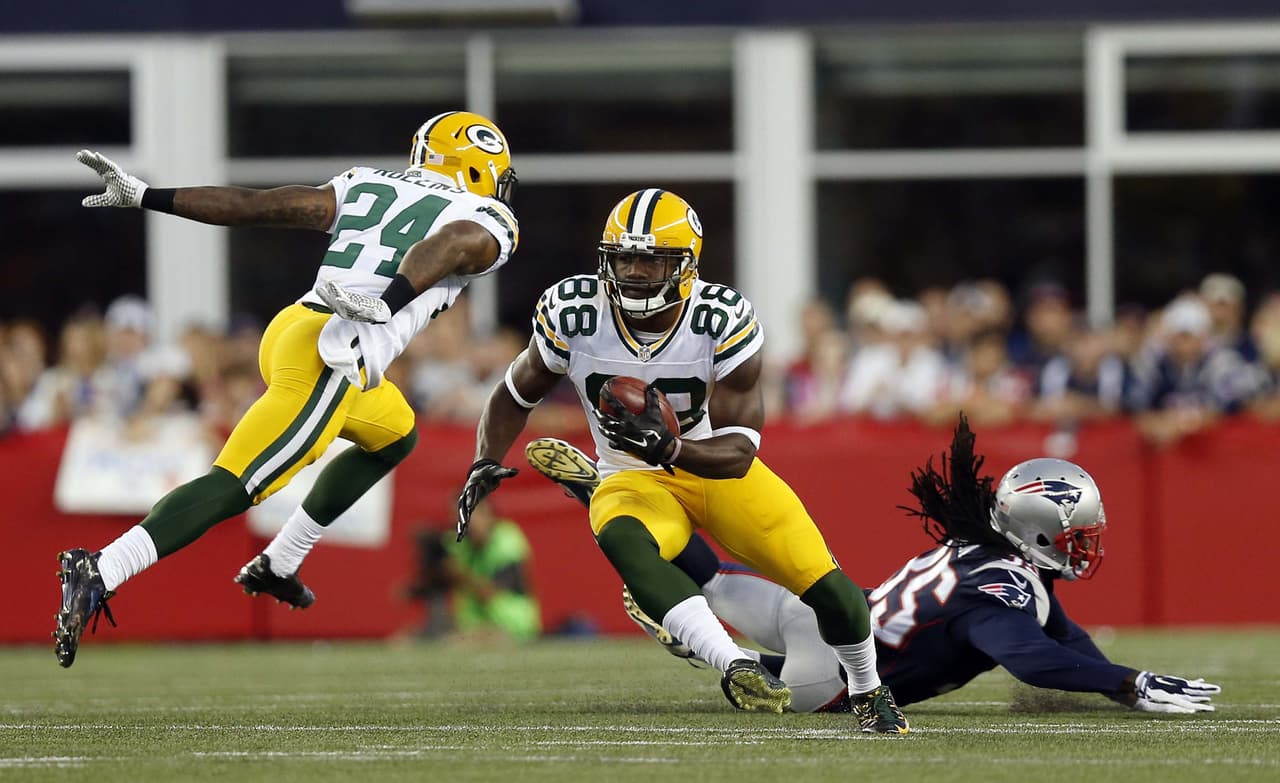 Green Bay Packers: Ty Montgomery, WR: Calificación B+