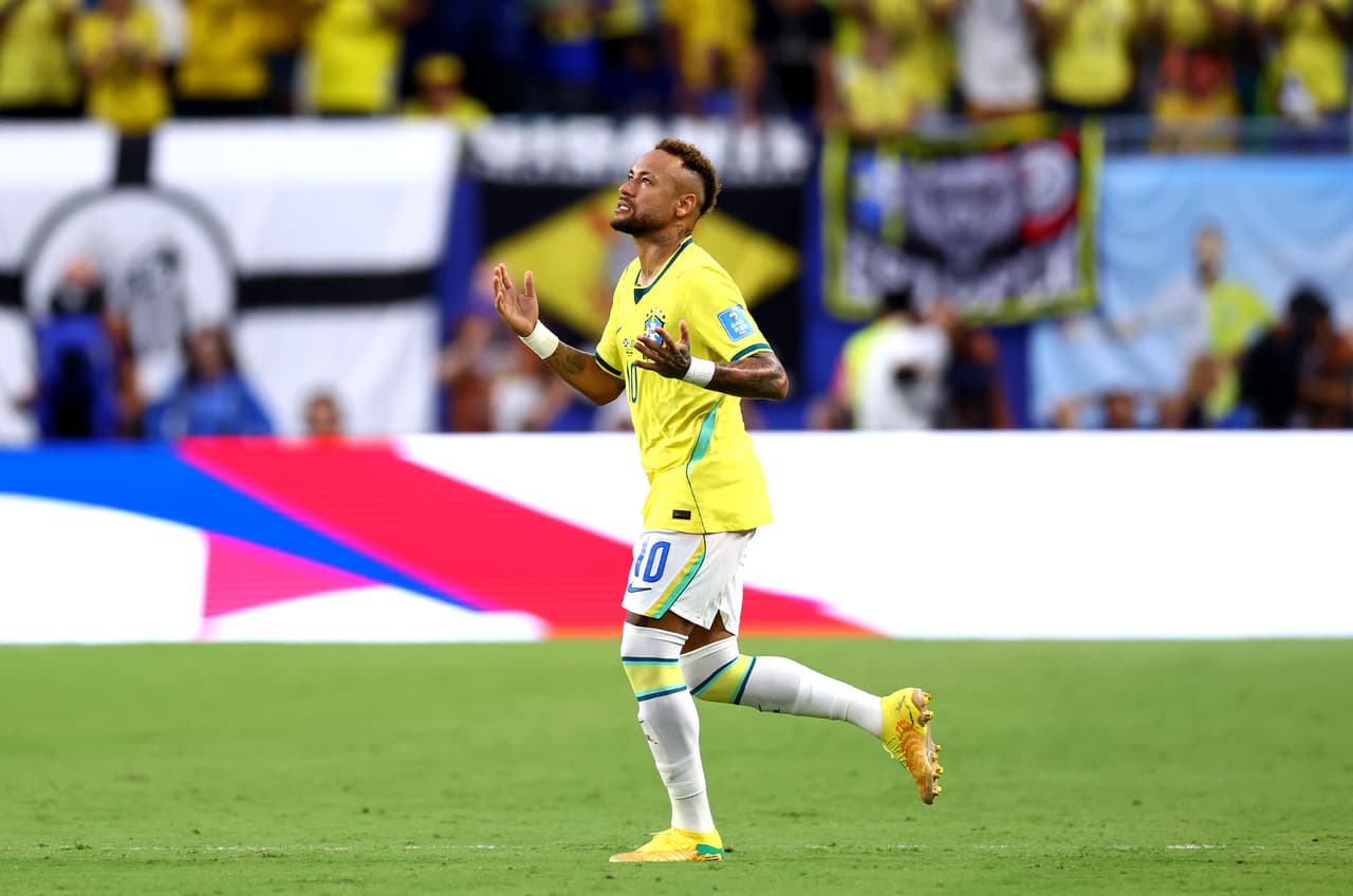 Neymar supera lesión y vio minutos de juego en el Brasil vs. Escocia