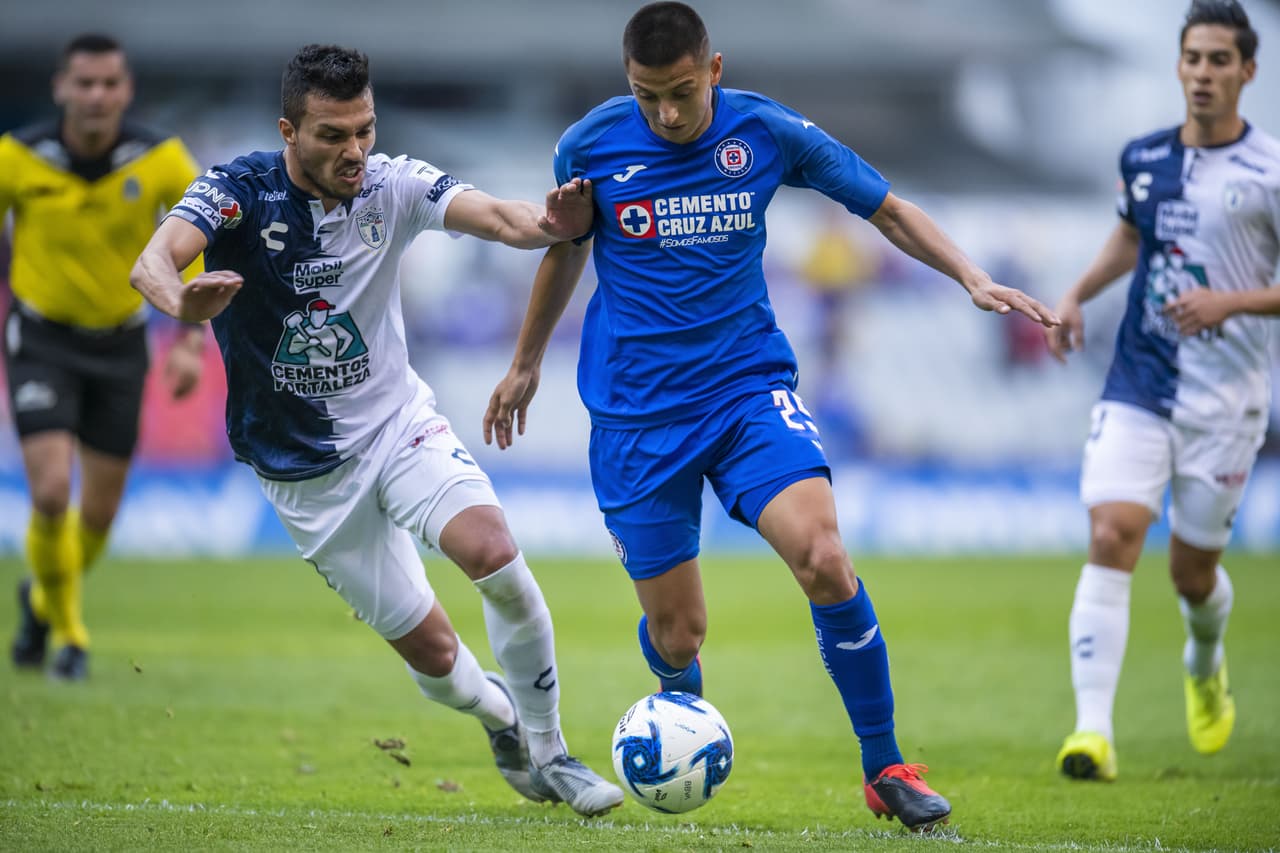 Con goles de Santiago Giménez, Jonathan Rodríguez y Juan Escobar, Cruz Azul consigue la voltereta y se lleva los tres puntos en el estadio Azteca.