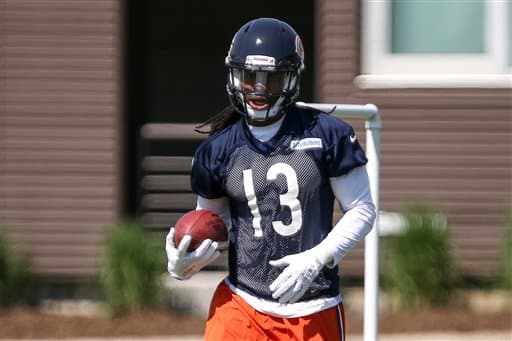 Mira las mejores tomas del WR novato de los Chicago Bears, Kevin White, durante su sesión de fotos dentro y fuera del campo (AP-NFL).