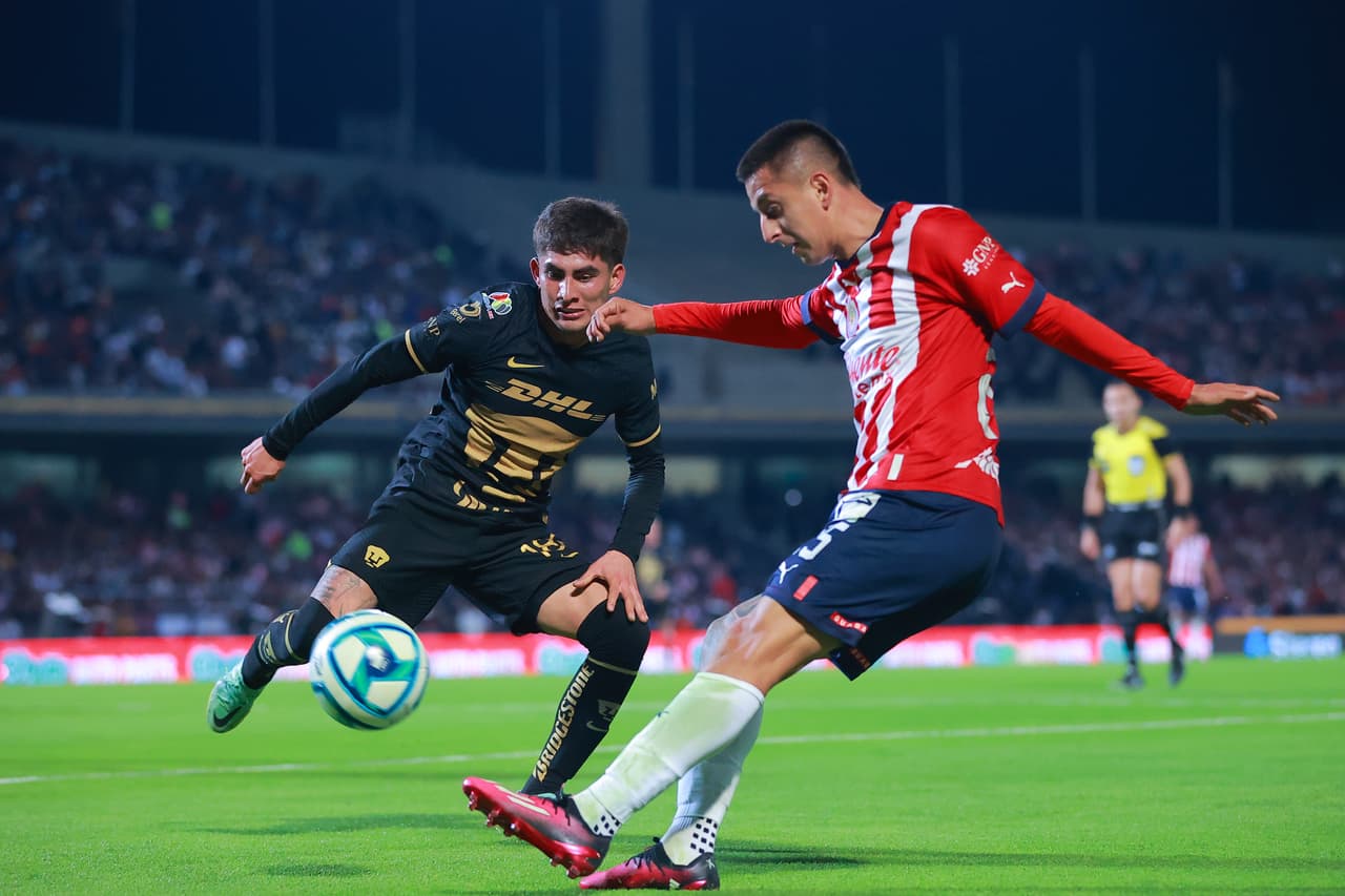 ¡Por mejorar en la tabla! Así puedes ver Pumas vs. Chivas