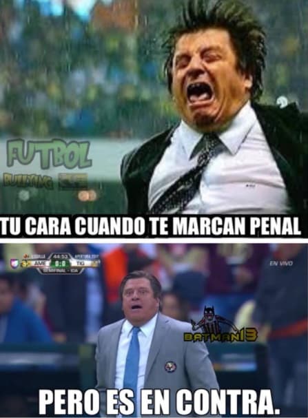 Memes América vs. Tigres