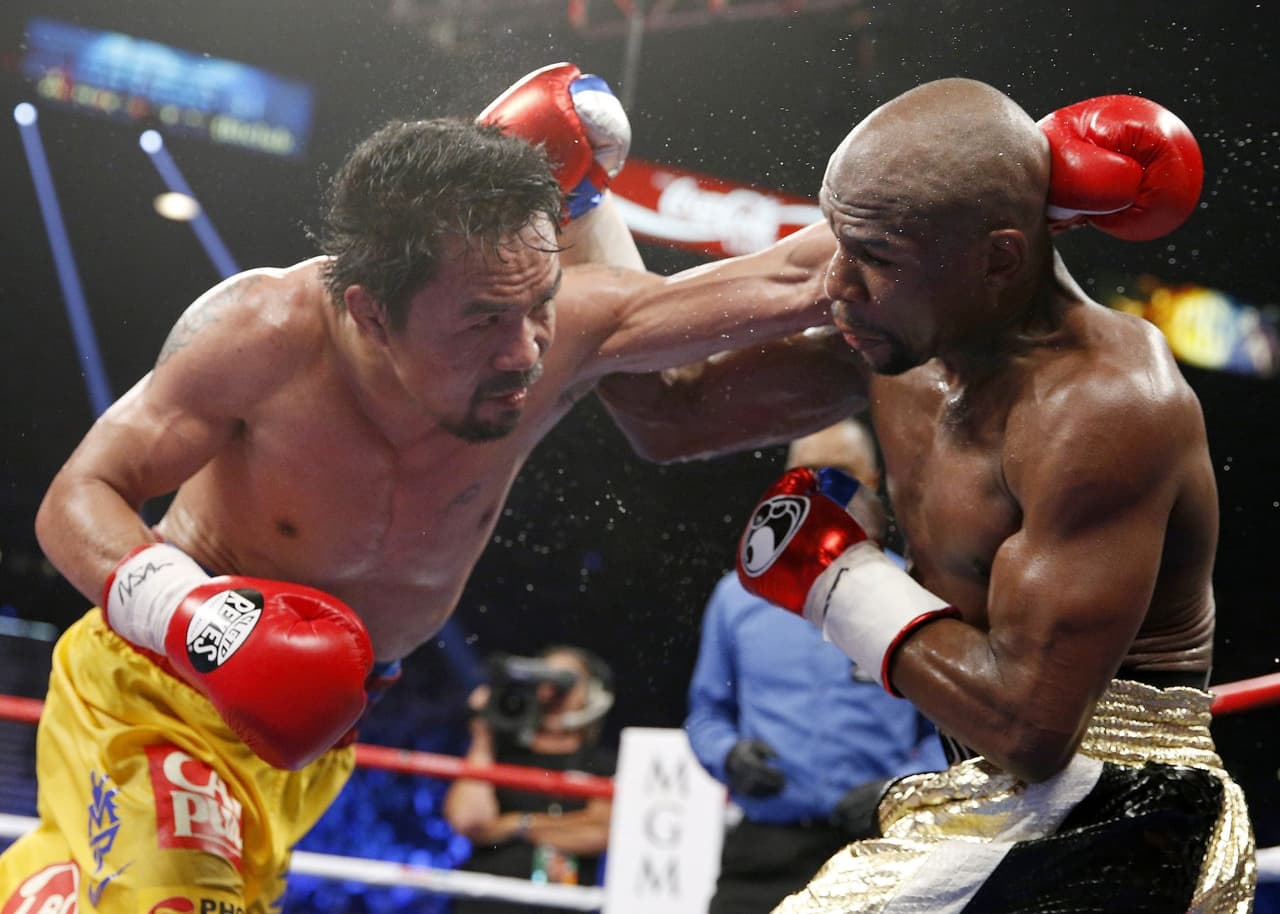 Pacquiao y Mayweather sostienen guerra de declaraciones
