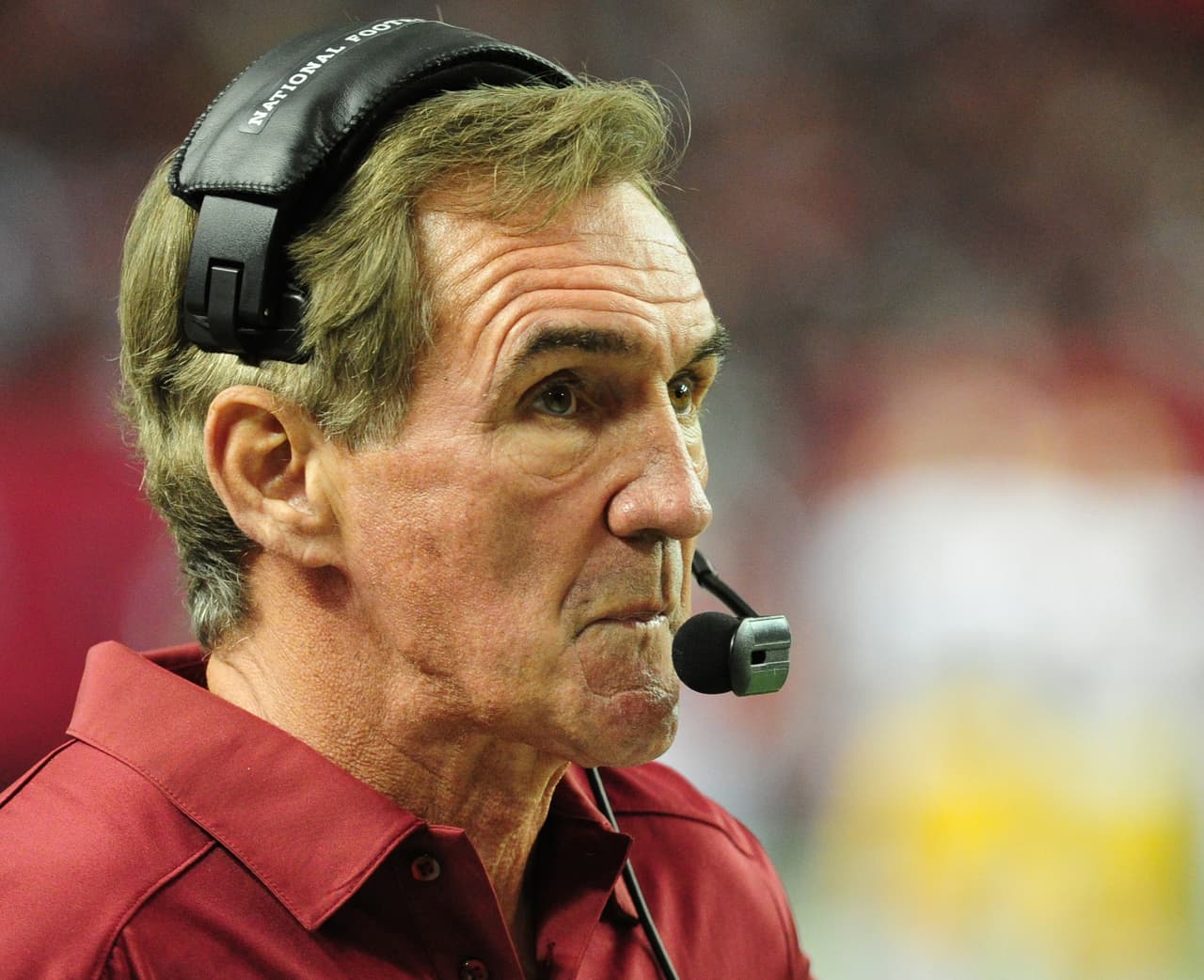 El último equipo en el que se desempeñó como head coach fue en los Washington Redskins.