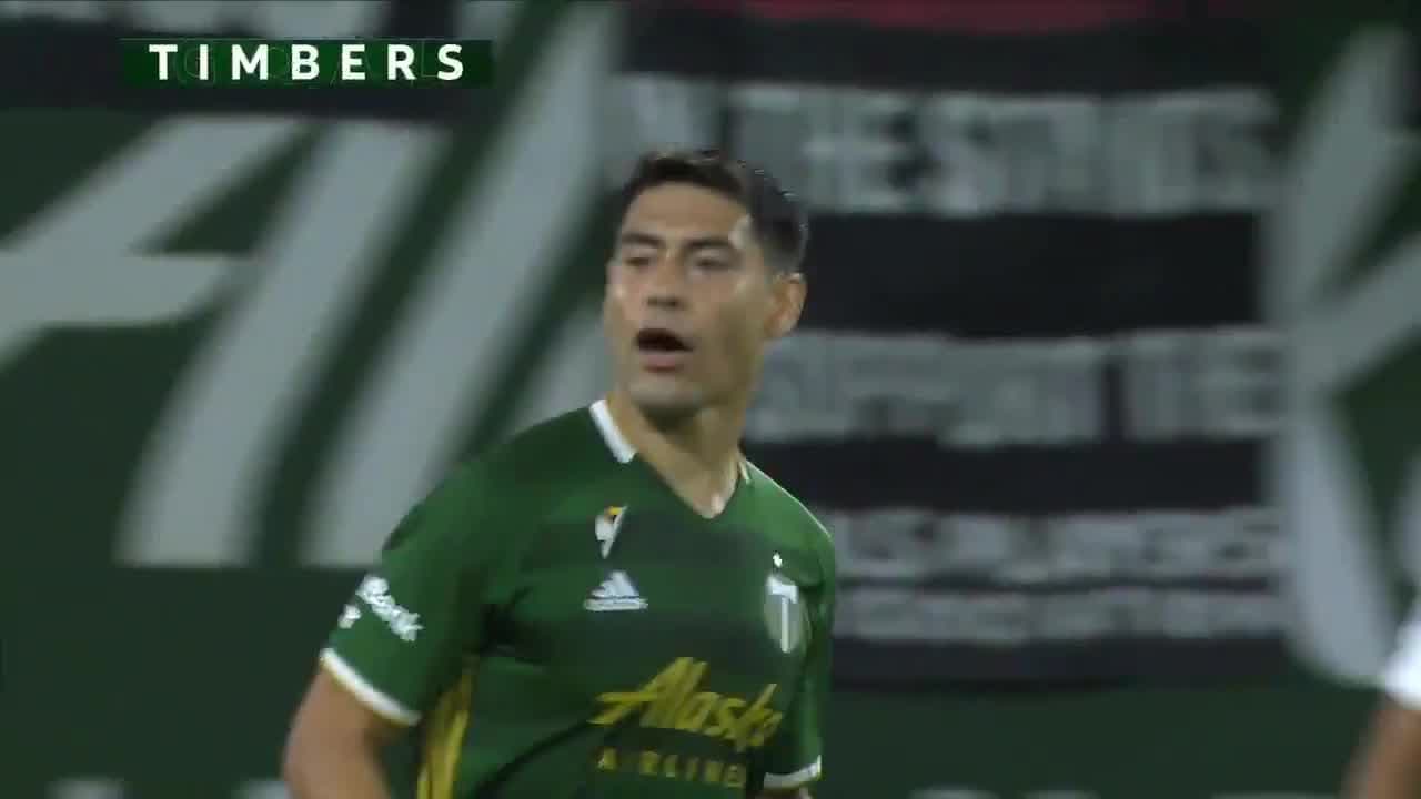 Felipe Mora descuenta para el Portland Timbers