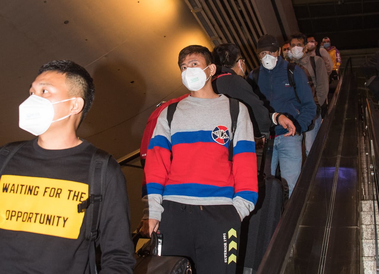 Los jugadores salieron de China en enero de 2020, antes de que el brote se agudizará.