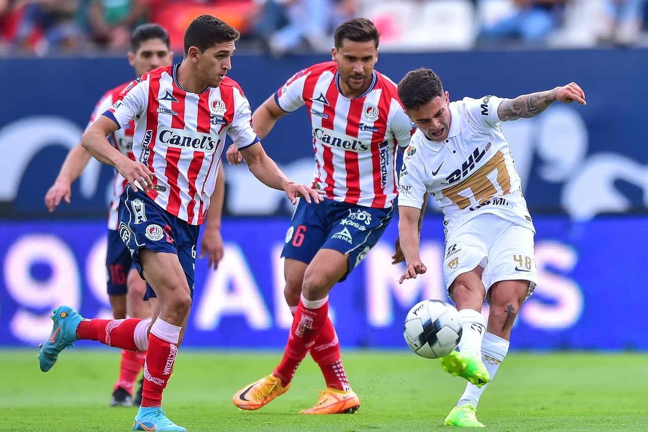 Atlético de San Luis se impuso gracias a los goles de Germán Berterarme y Luis Fernando León.