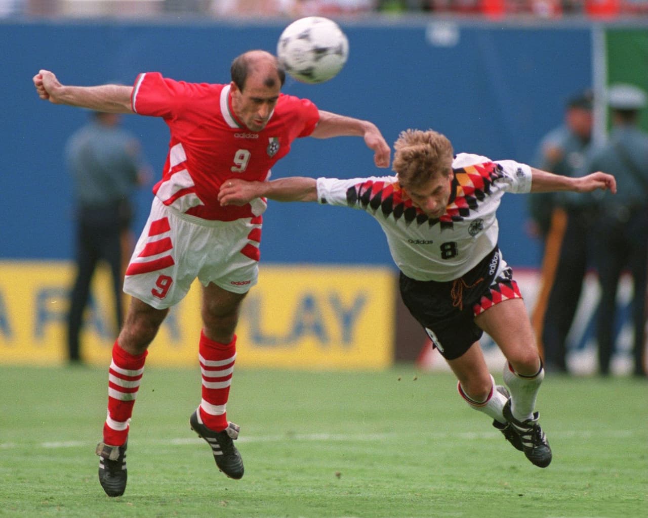 Bulgaria ya hacía un Mundial histórico en su sexta participación y por eso contra Alemania, campeón defensor, parecía que terminaba ese camino.